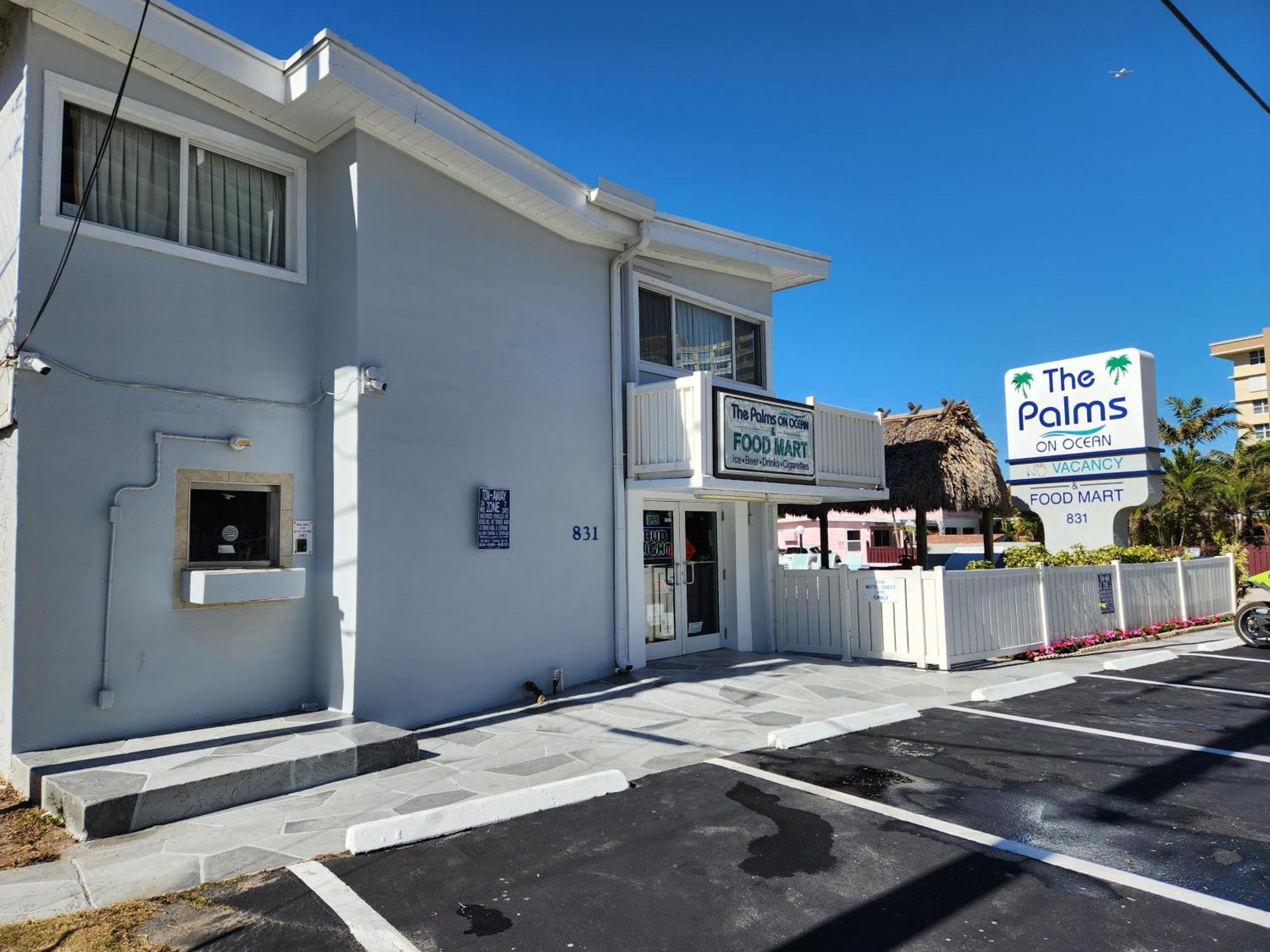 Motel The Palms On Ocean Pompano Beach Zewnętrze zdjęcie