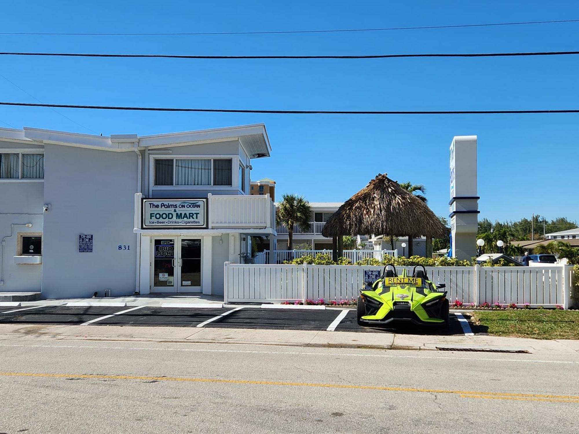 Motel The Palms On Ocean Pompano Beach Zewnętrze zdjęcie