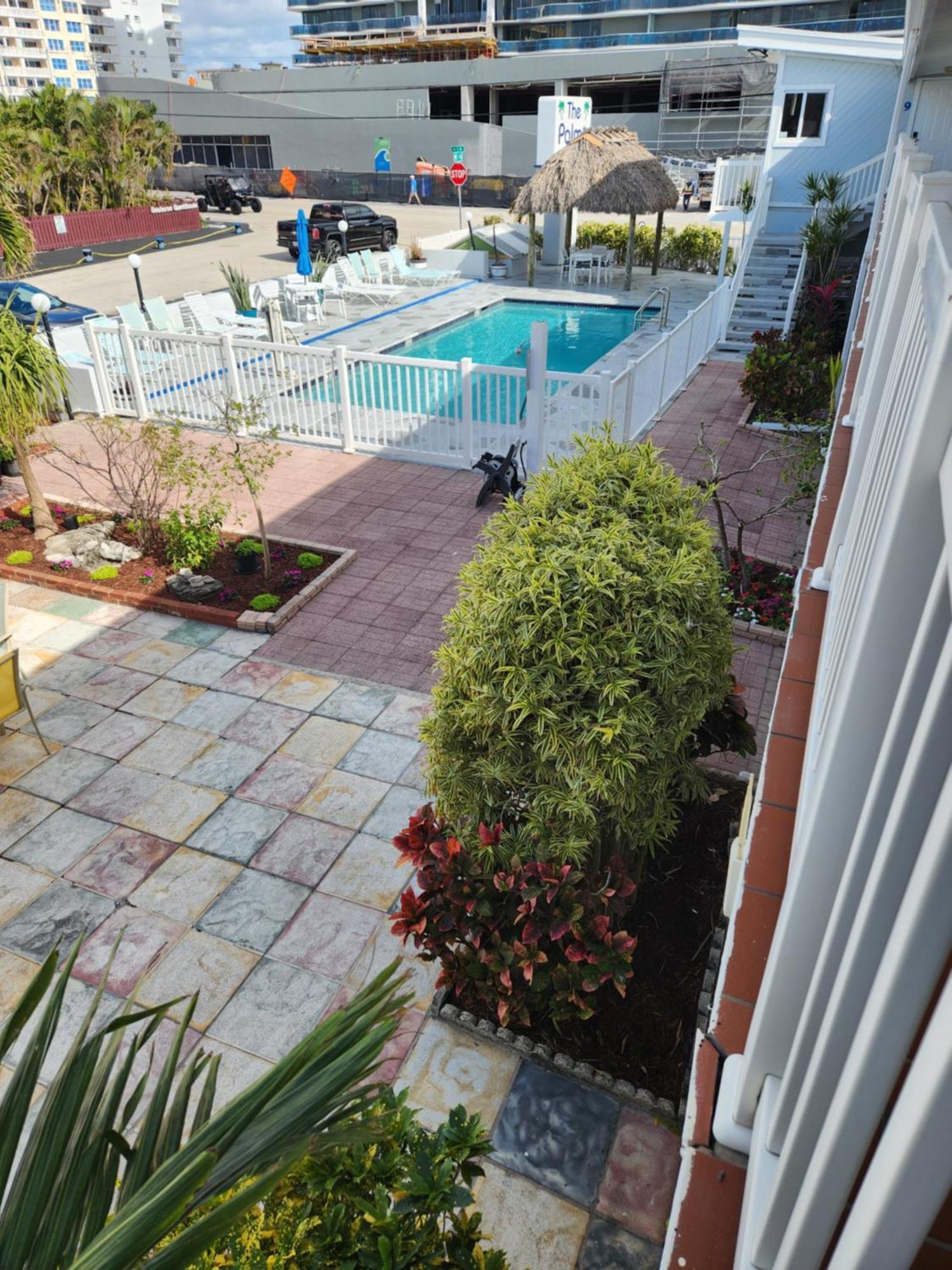 Motel The Palms On Ocean Pompano Beach Zewnętrze zdjęcie