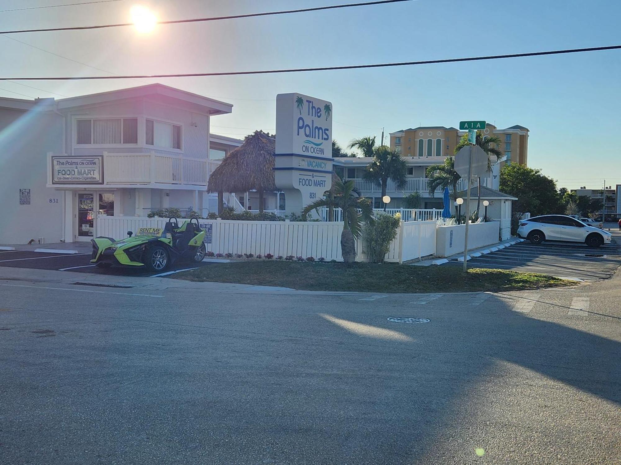 Motel The Palms On Ocean Pompano Beach Zewnętrze zdjęcie
